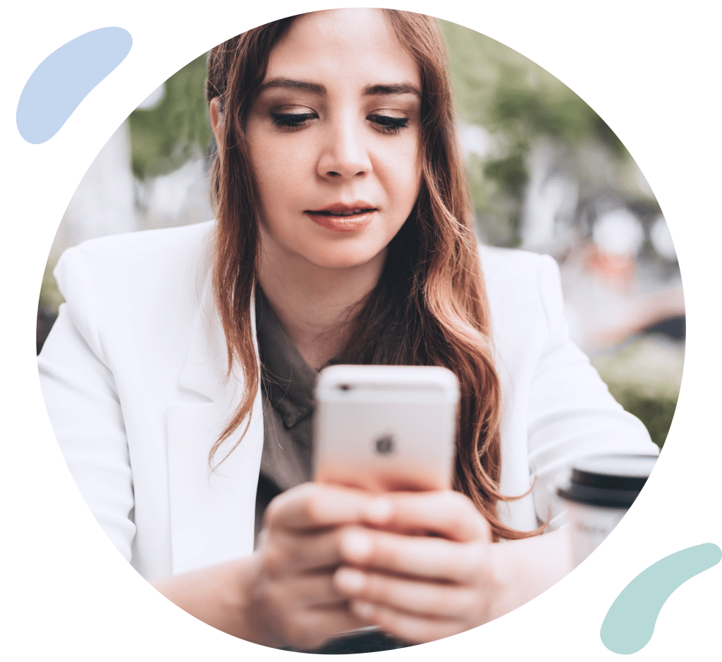 a woman reading the affect regulation blog post series