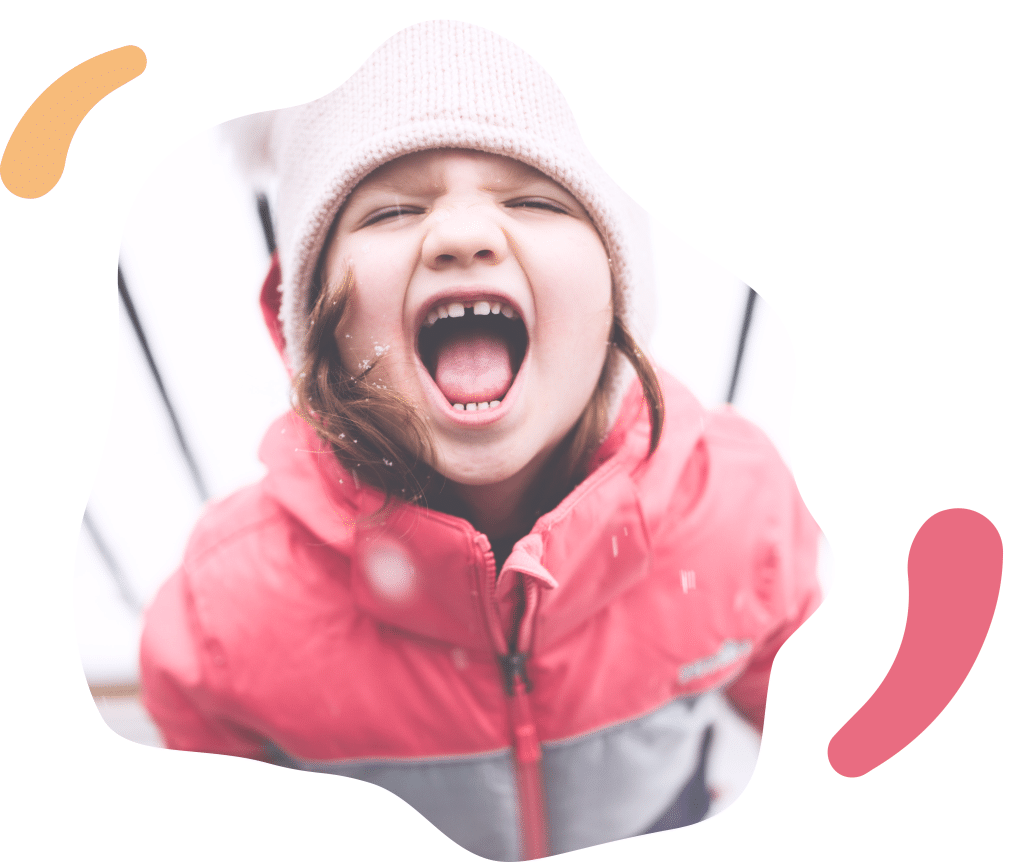 child displaying lack of affect regulation